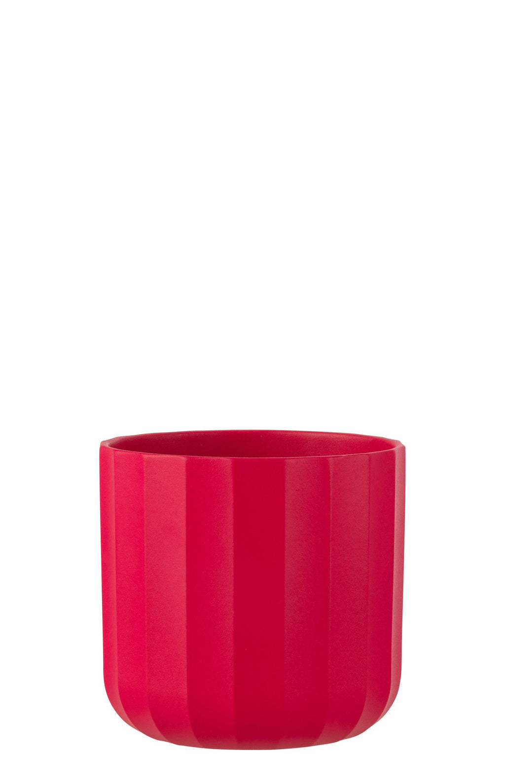J-Line bloempot Summer - keramiek - roze - large - Ø 18.5 cm