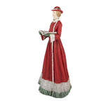 Kerstdecoratie Beeld Kerstgroep 13x12x40 cm Rood Kunststof