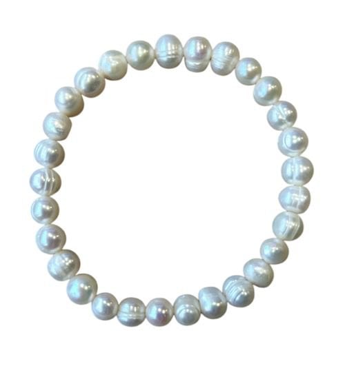 Dames armband Parel 8 mm