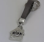 Sleutelhanger van leer Happy Home met Eye