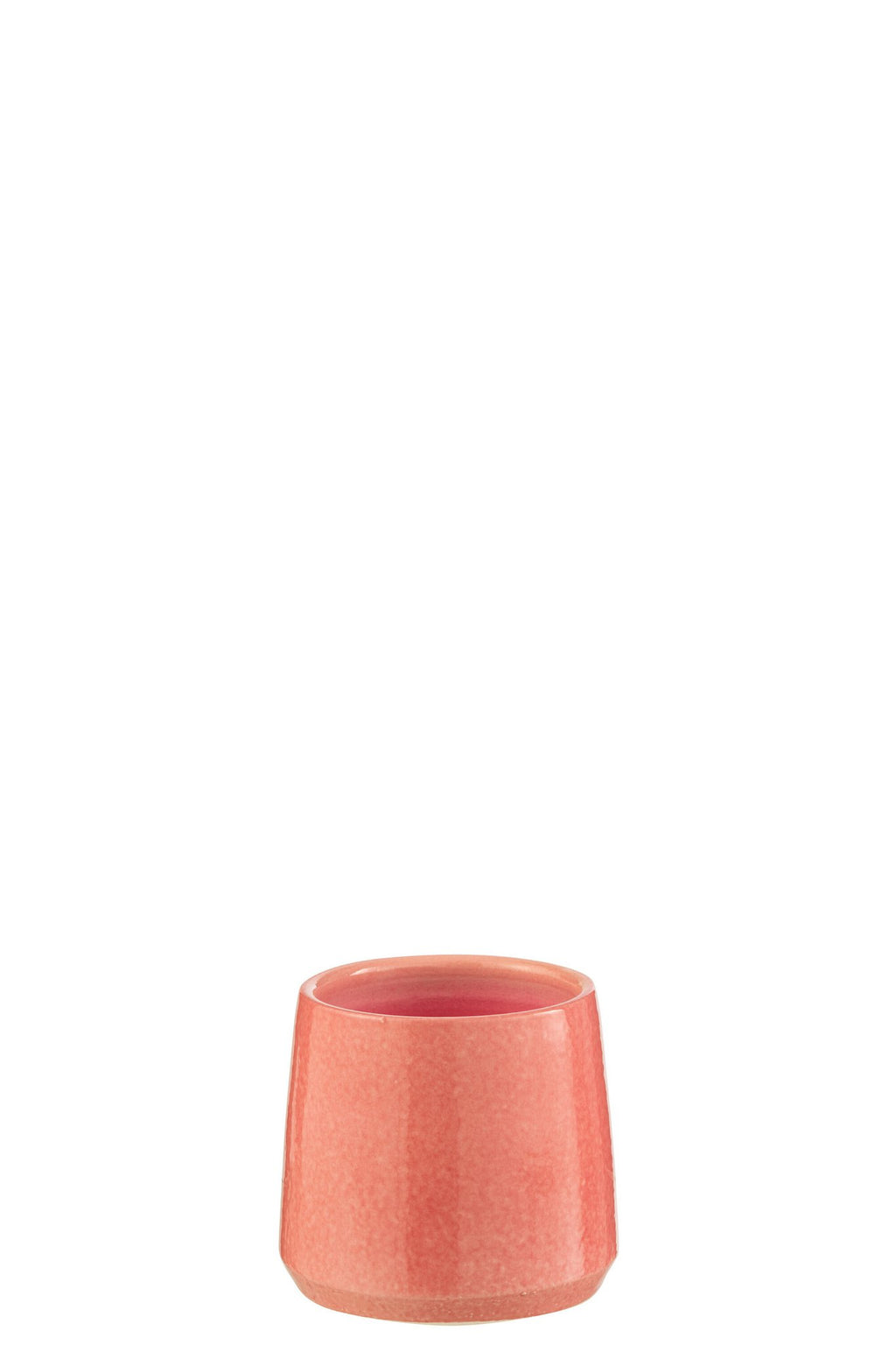 J-Line bloempot Rond - keramiek - roze - extra small