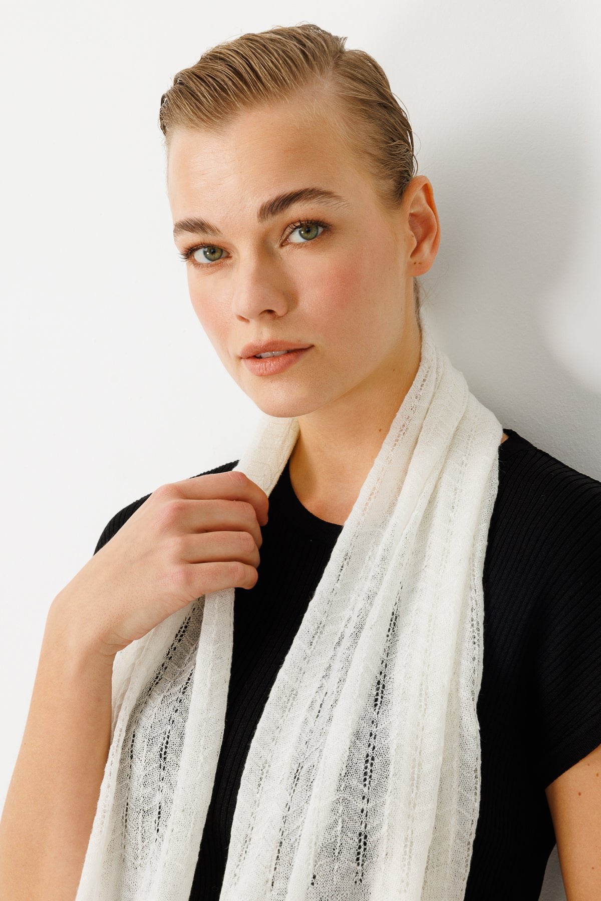 Cybele Shawl Ecru