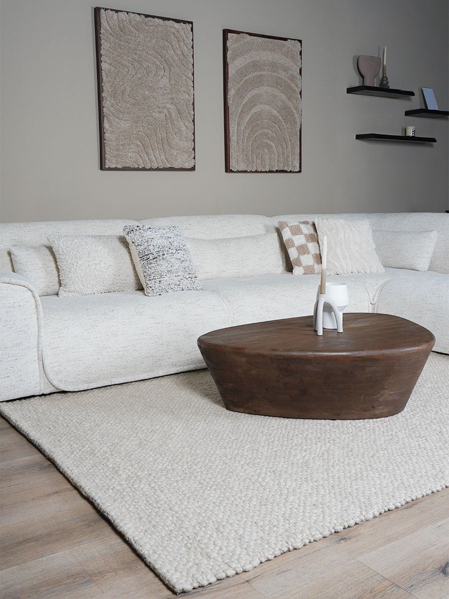 Vloerkleed Adige Sand - 200 x 280 cm