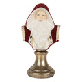 Kerstdecoratie Beeld Kerstman 9x7x15 cm Rood Kunststof