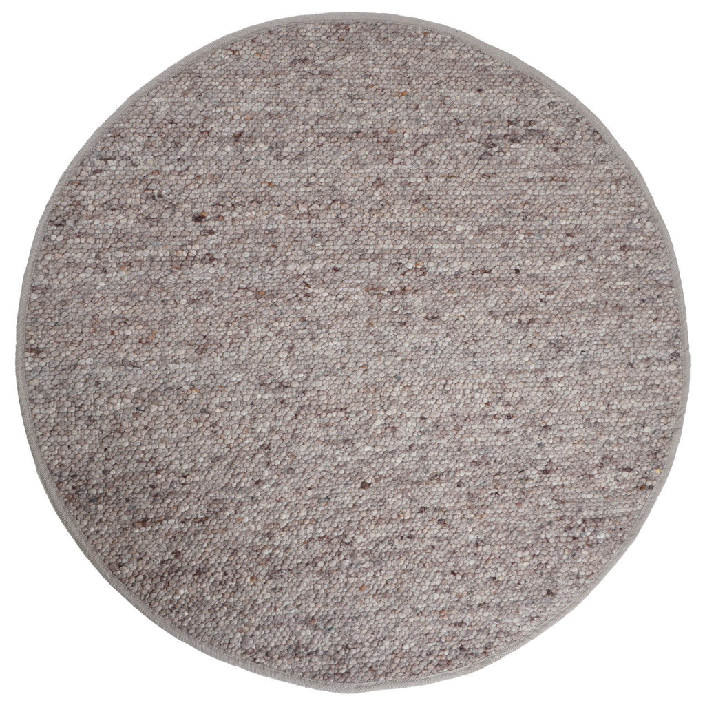 Vloerkleed Stone Bruin 428 - Rond ø160 cm