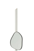 J-Line spiegel Extrema - ijzer/glas - zwart - small - 41 x 29 cm