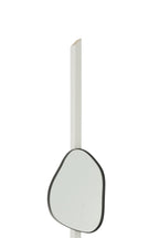 J-Line spiegel Extrema - ijzer/glas - zwart - small - 41 x 29 cm