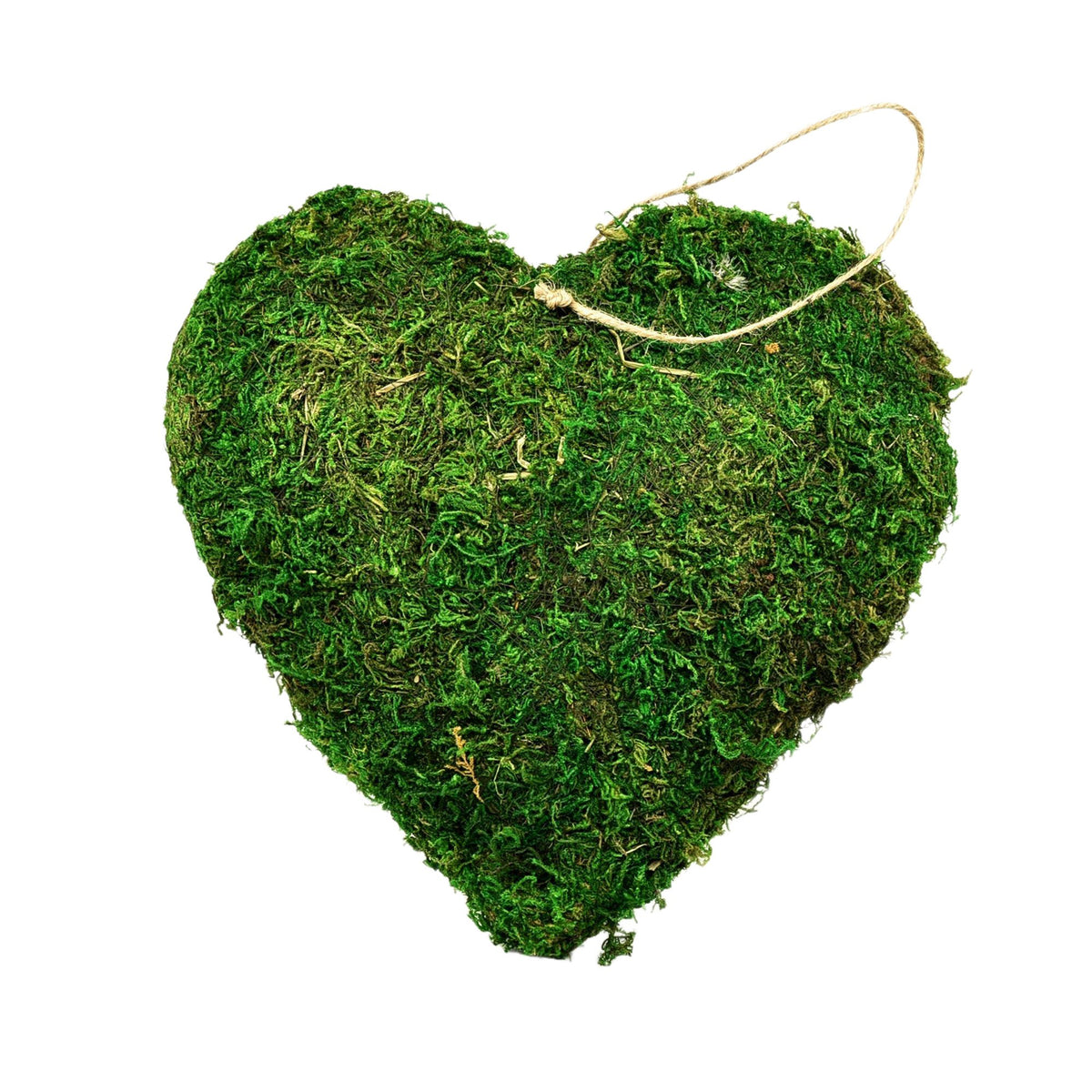 Moshanger hart 6x20x20cm groen