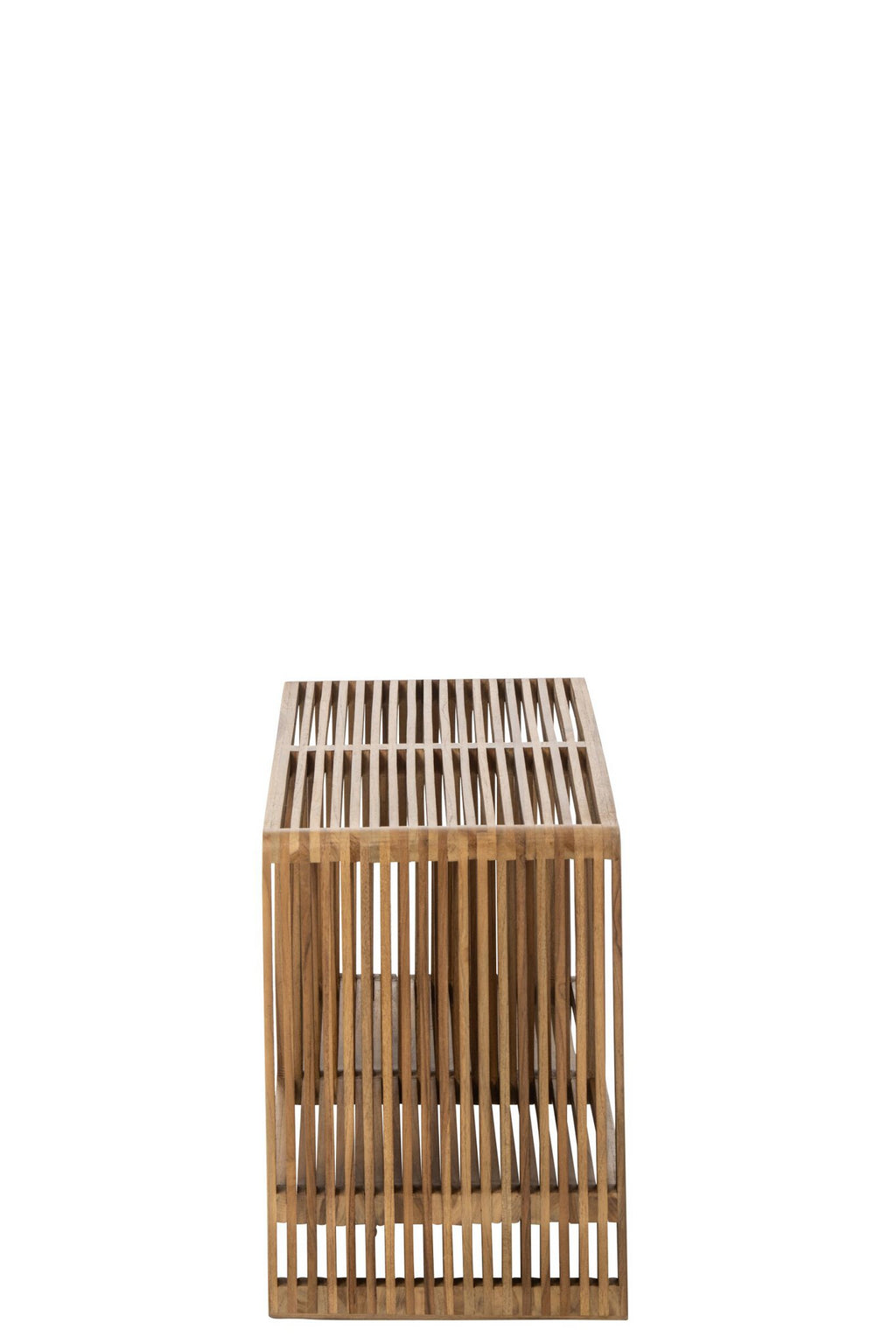 J-Line Bank met latten - gerecycled hout - naturel