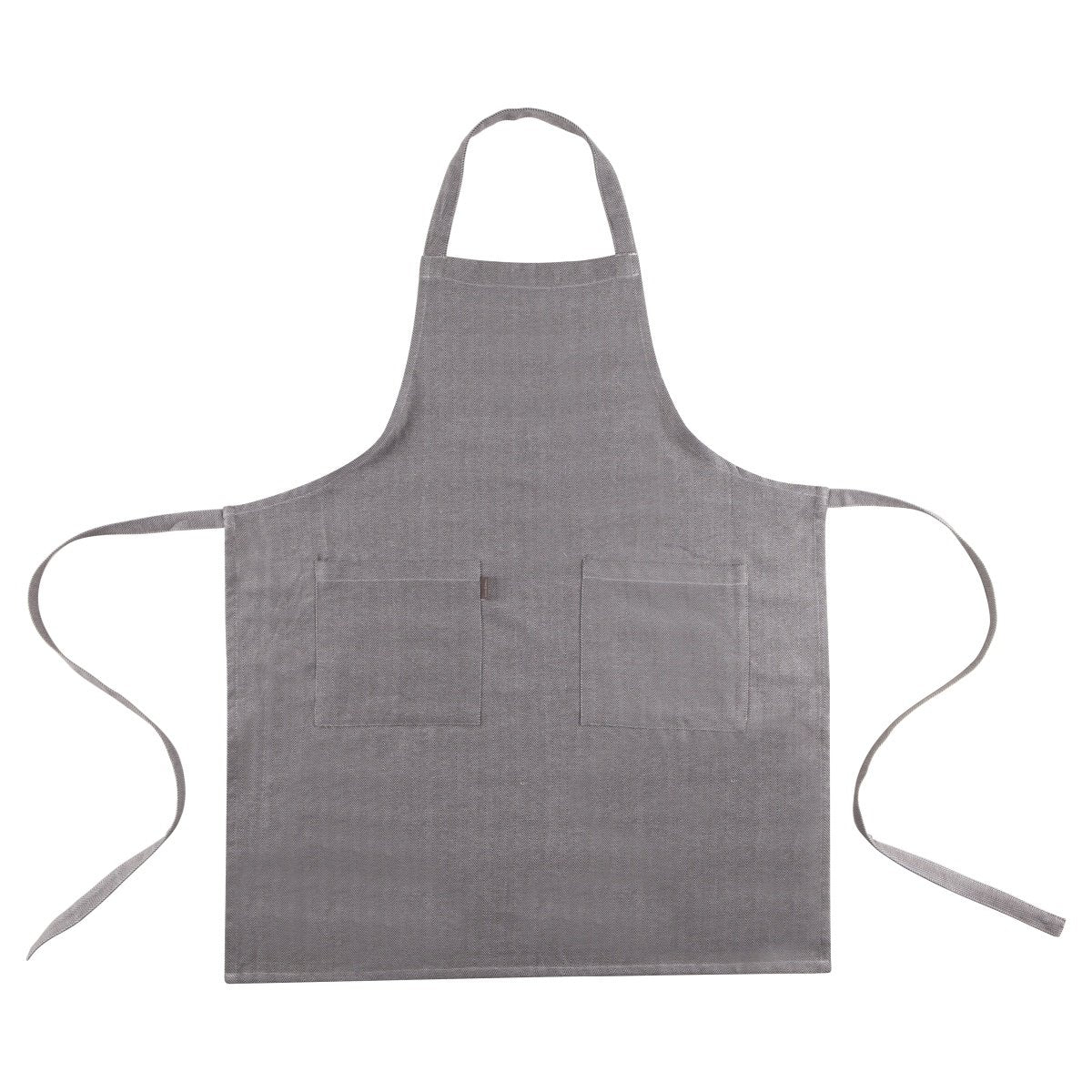 Herringbone Schort zandkleur 75x90cm