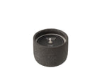 J-Line buitenkaars Rond - donkergrijs - S - 16U