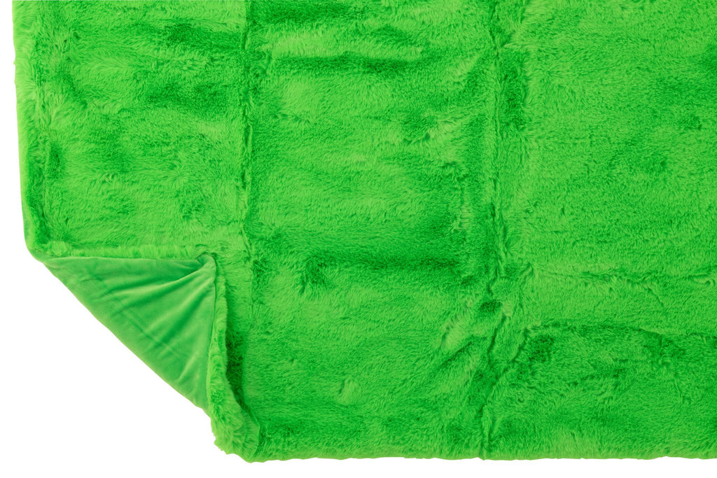 J-Line deken Cutie - polyester - groen