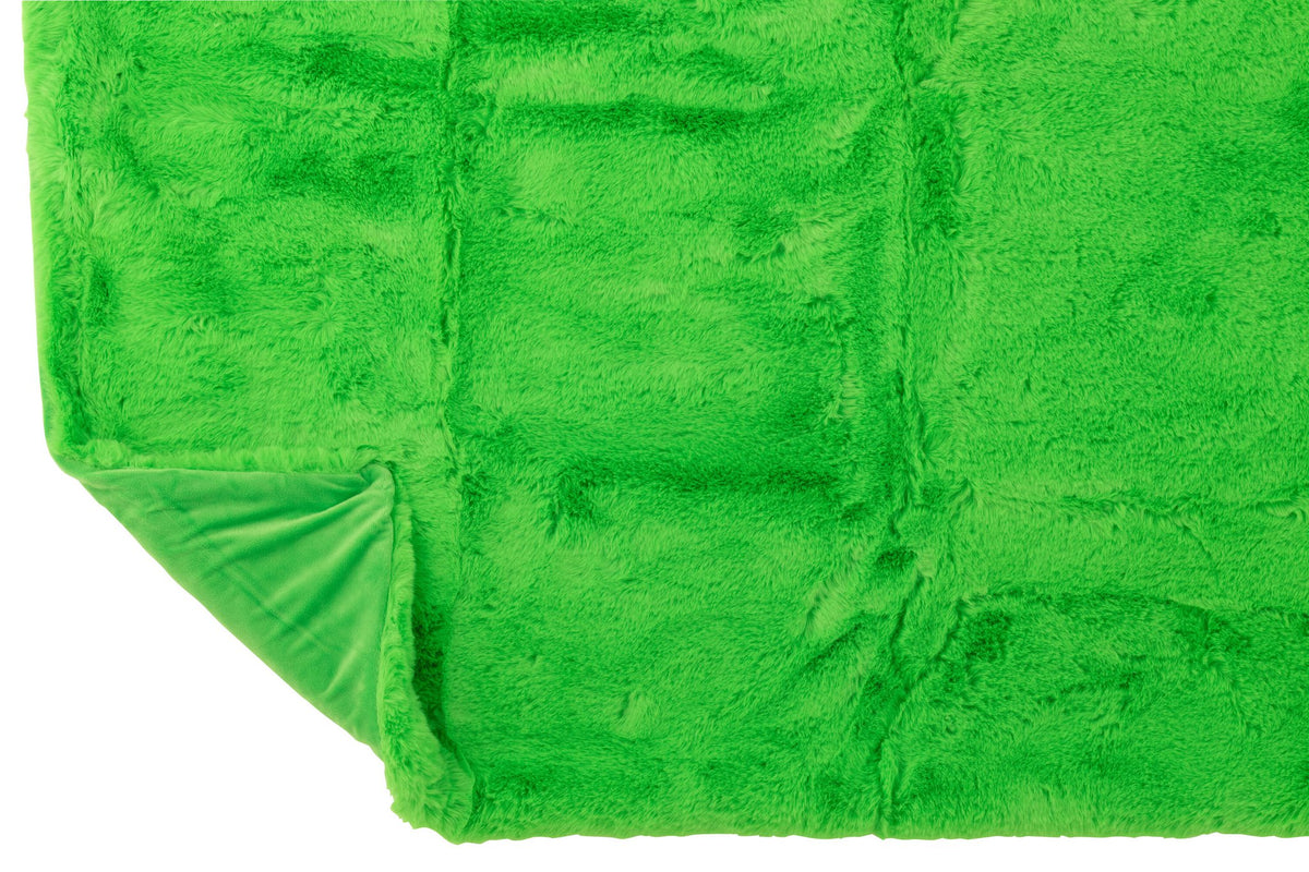 J-Line deken Cutie - polyester - groen