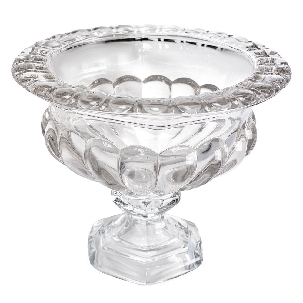 Fruitschaal Ø 21x25 cm Transparant Glas Serveerschaal