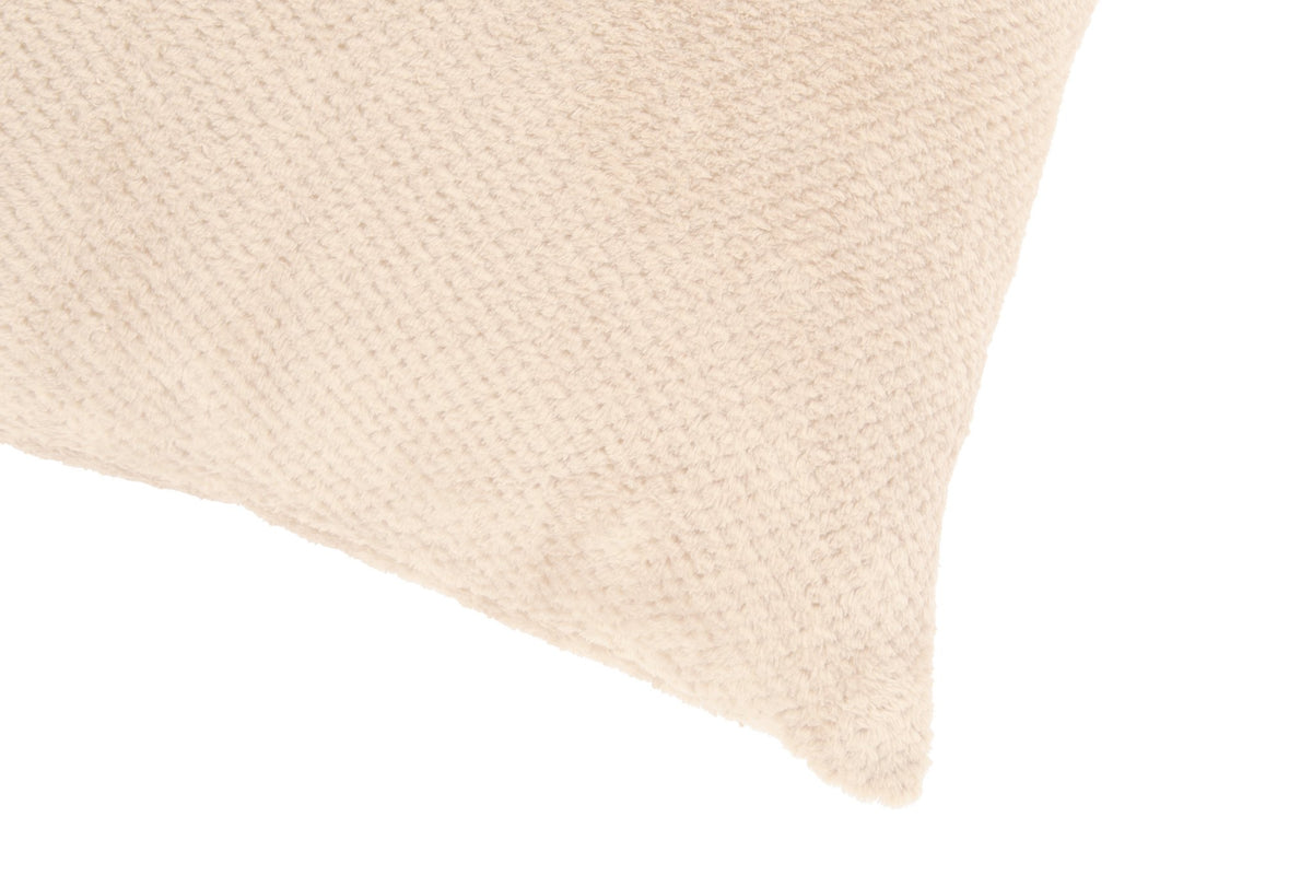 Sierkussen (gevuld) Pippa – jacquardflanel – 45x45 cm