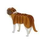 Papiermodel Sint-Bernard Hond