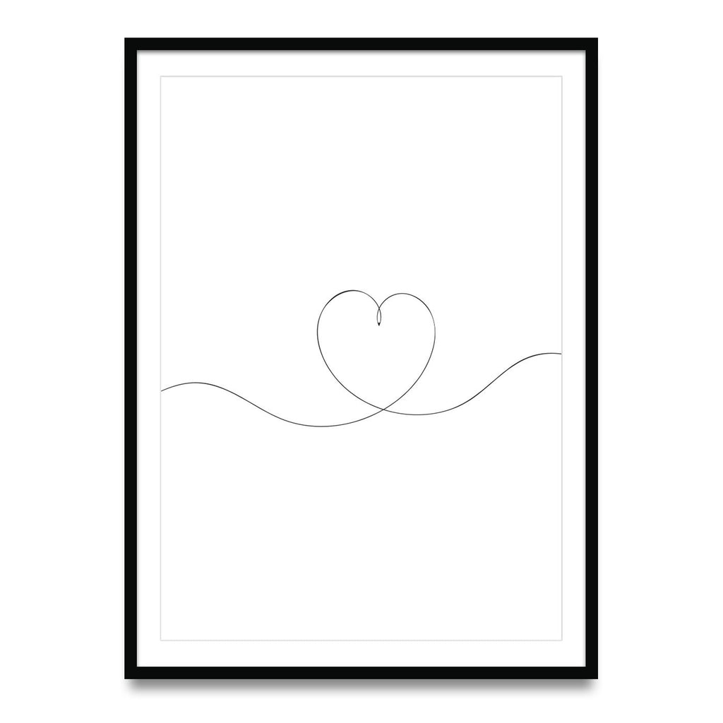 Herz - Poster 5er set