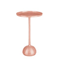 Colin bijzettafel gerecycled aluminium l.roze