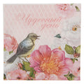 Servetten Papier Set van 20 33x33 cm Roze Papier