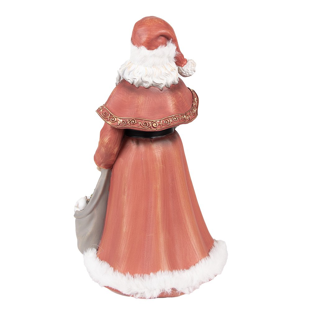 Beeld Kerstman 31 cm Rood Polyresin Kerstfiguren