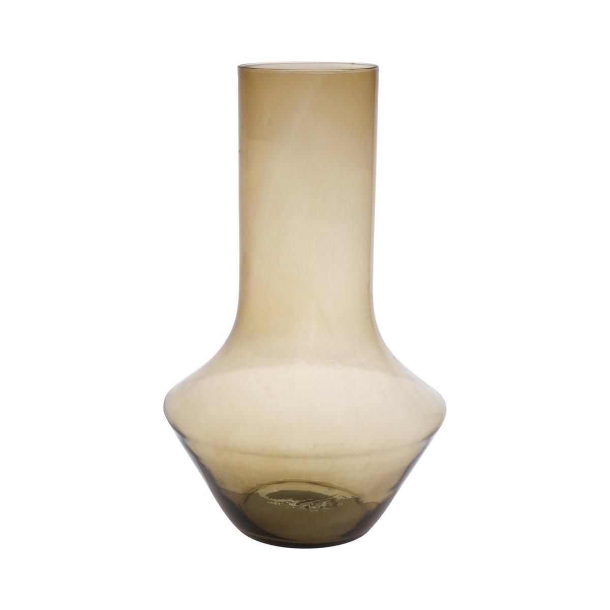 Stag Recycled Vaas amber h30 d19