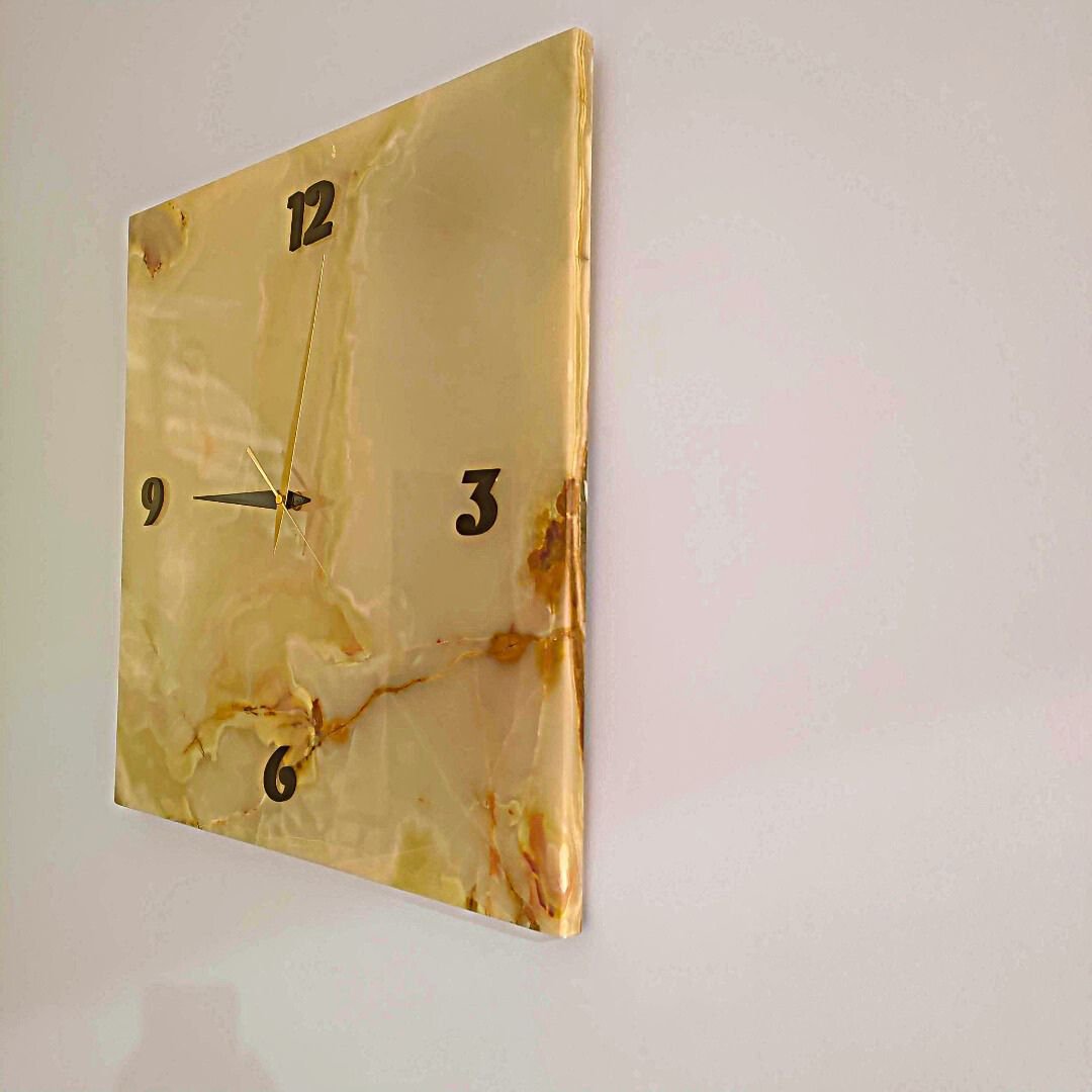 Grote wandklok Onyx