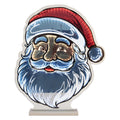 Kerst Infinity Spiegel Lamp Kerstman 48x8x57 cm Rood Kunststof