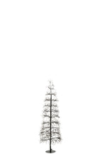 J-Line decoratie Boom Multicolor - ijzer - zwart - M - LED
