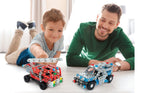 Constructieset DIY Brandweerwagen- metaal