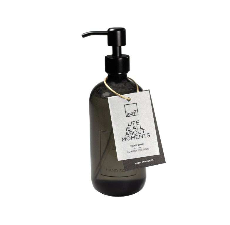 Leeff Hand Soap Glass Bottle - Minty Moments