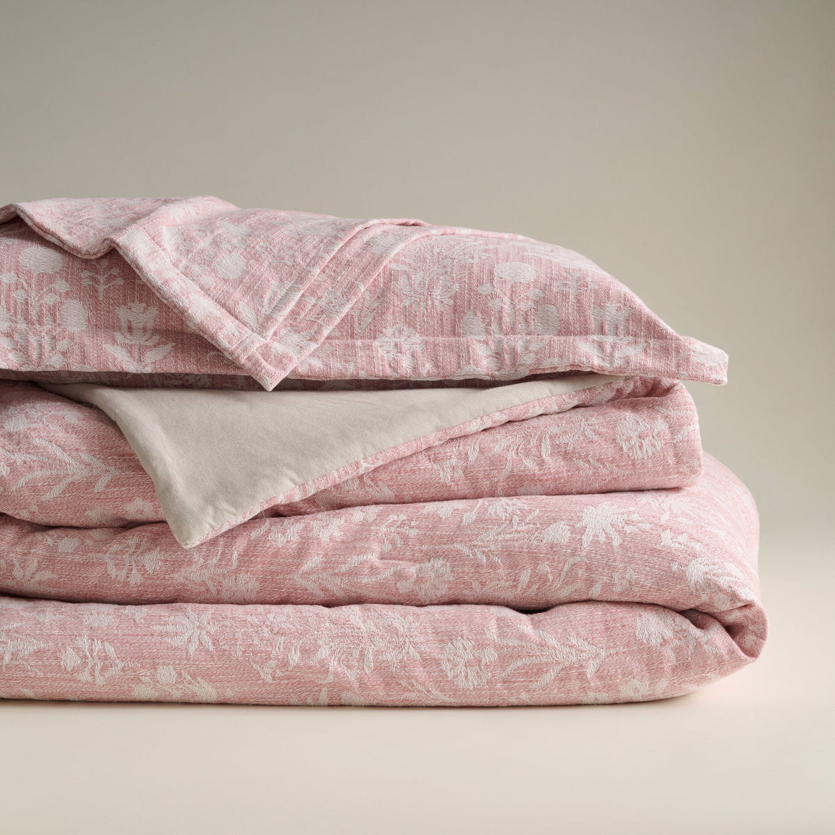 Trooster | Katoenen bamboejacquard | Enkele en dubbele maat | Met 2 kussenhoezen