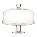 Cake Stand met cover Clear H26 D25