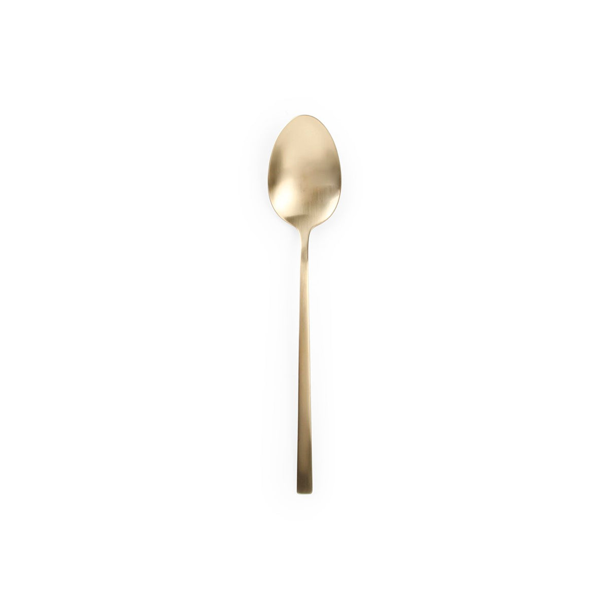 Dessertlepel mat goud Terno - Set van 6