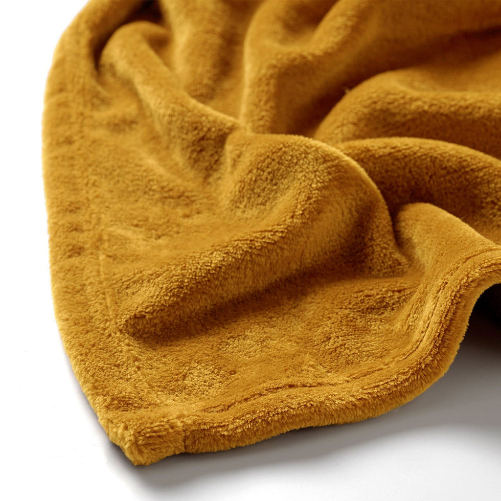 Nederlands decor Billy - Plaid 150x200 cm - Chai Tea - Geel