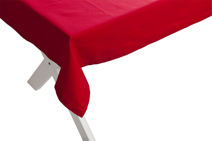 Sollana Tafelkleed Textiel rood 140x220cm