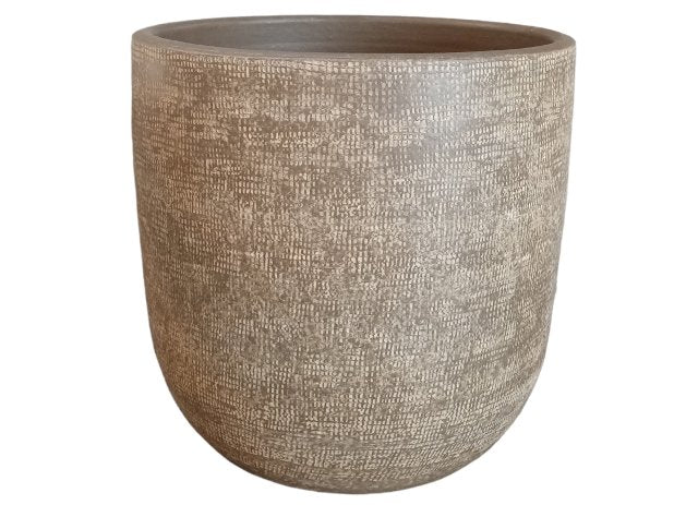 Magna potreliëf jute mierbruin