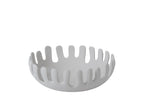 J-Line decoratieve schaal - aluminium - wit