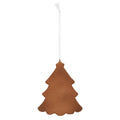 Kersthanger Kerstboom 9x1x10 cm Wit Kunststof