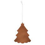 Kersthanger Kerstboom 9x1x10 cm Wit Kunststof