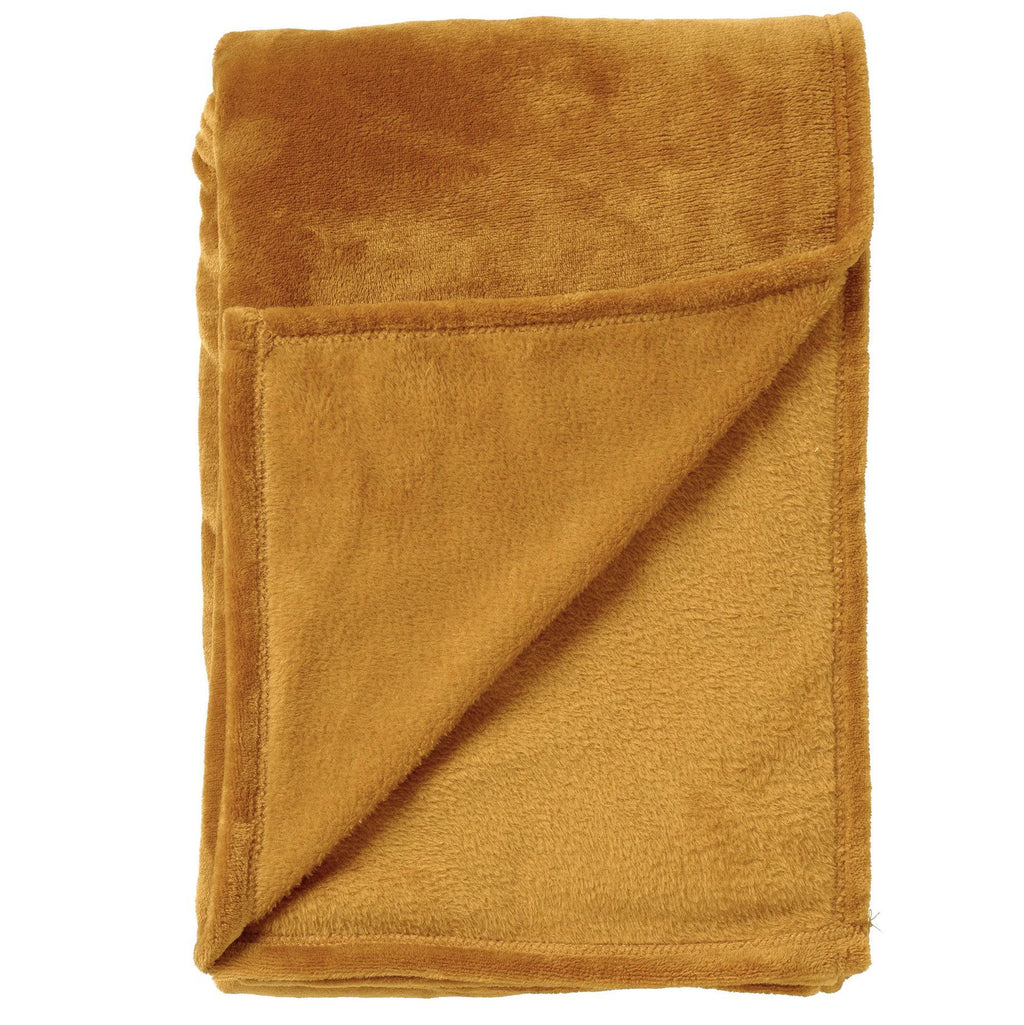 Nederlands decor Billy - Plaid 150x200 cm - Chai Tea - Geel
