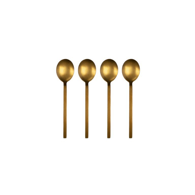 Leeff Spoons Charlot, set of 4 rose gold