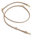 Amici Ivory – Rondgestikte leren riem