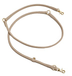 Amici Ivory – Rondgestikte leren riem