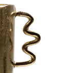 Champagne Koeler goud handle h25 d23cm