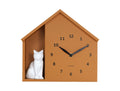 Wandklok Zittend Kat