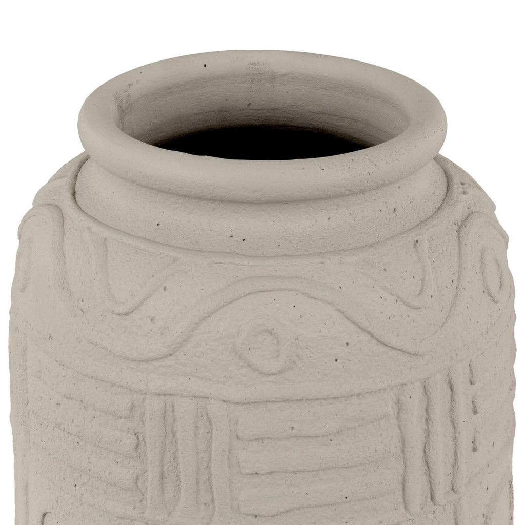 Vaas kuzumaki taupe 20x20x28 cm