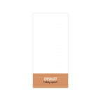 Noteblock Checklist Rusty Bullet, per 5 stuks