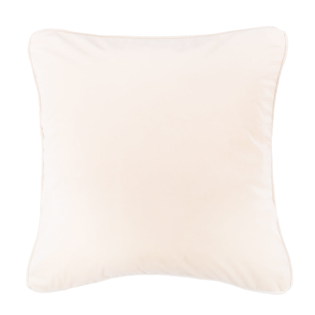 Kussen (gevuld) Velvet - 45x45 cm, wit