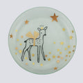 Kerstkom Pop Groot 30x4 Wit Rendier