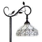 Tiffany Vloerlamp 152 cm Bruin Beige Polyresin Staande Lamp